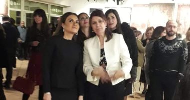 افتتاح معرض "ألوان حرة" بقاعة آدم حنين بالهناجر.. صور