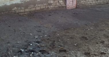 قرية الجوابرية في كفر الشيخ تغرق بسبب أمطار الشتاء والصرف الصحى