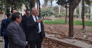 وزير الزراعة يجرى جولة مفاجئة لحديقة الأورمان والمتحف الزراعى.. صور