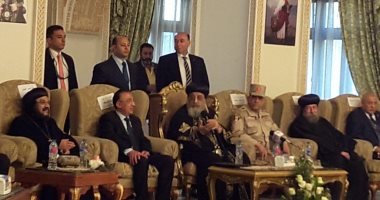 صور.. البابا تواضروس يتلقى التهنئة بعيد الغطاس فى الإسكندرية