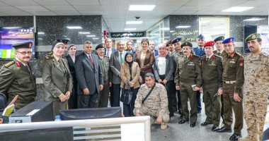 "معلومات مجلس الوزراء" يستقبل وفداً من "أكاديمية ناصر العسكرية"