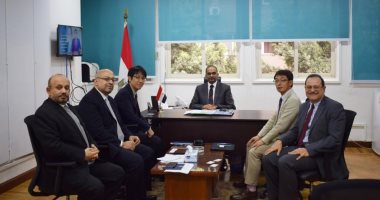 نائب وزير الإسكان للبنية الأساسية يلتقى ممثلى هيئة التعاون الدولي اليابانى 