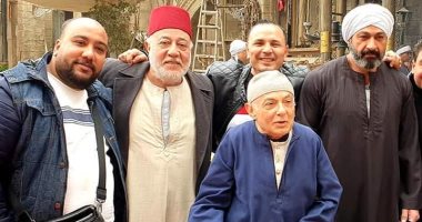 ياسر جلال في صورة جديدة من مسلسله "الفتوة" بالجلباب والعمة