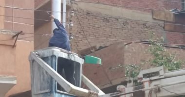 قارئ يشكو تلف مصابيح أعمدة الإنارة فى شارع طلحة بن عبد الله بالإسكندرية  