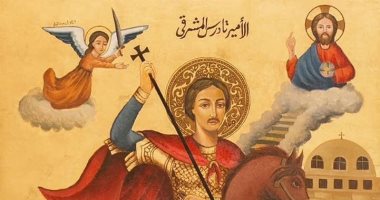 الأقباط يحتفلون بعيد استشهاد القديس تادرس المشرقى