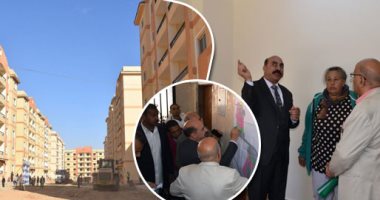 الإسكان المتميز بأسوان يرى النور بعد 12 عامًا من الانتظار.. المحافظ يعطى إشارة البدء لتسليم الوحدات بـ13 عمارة كمرحلة أولى.. ويؤكد: استبعاد كل من لم يسدد نسبة 50% من ثمن الوحدة السكنية لعدم الجدية.. صور