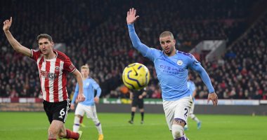 ملخص وأهداف مباراة شيفيلد يونايتد ضد مانشستر سيتي في الدوري الإنجليزى