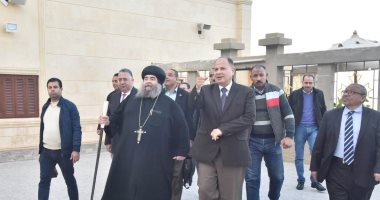 محافظ أسيوط يتفقد كنائس دير السيدة العذراء بدرنكة ومشروع تطوير مسار رحلة العائلة المقدسة