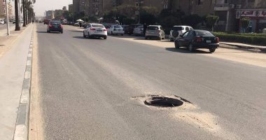 سيبها علينا.. بلاعة مكشوفة بشارع الميثاق امتداد ذاكر حسين بمدينة نصر 