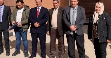 لجنة من المجلس الأعلى للجامعات تقيم كليتي التربية النوعية والرياضية بطنطا