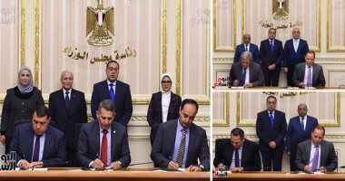 رئيس الوزراء يشهد مراسم توقيع بروتوكول تعاون لإنشاء أول مركز حكومي لعلاج الإدمان بالجيزة يضم قسما للطوارئ.. وعدد المستفيدين 21 ألف مريض سنوياَ.. ويقع على مساحة 10 آلاف متر مربع.. بتكلفة 155 مليون جنيه
