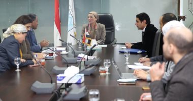 وزيرة البيئة تناقش مع برنامج الأغذية العالمى مشروعات التكيف مع التغيرات المناخية