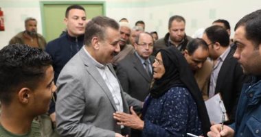 محافظ المنوفية يوجه بإجراء حصر كامل لمستشفى الخطاطبة للوقوف على نسب العجز
