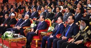 السيسي: أهل الشر حاولوا القضاء على أسس الدولة وربنا سخر أبناءها لحمايتها
