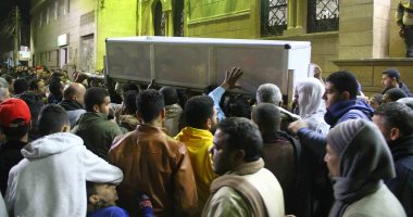 محمد حسن خليفة .. أول فيديو من جنازة الكاتب المتوفى فى معرض الكتاب 