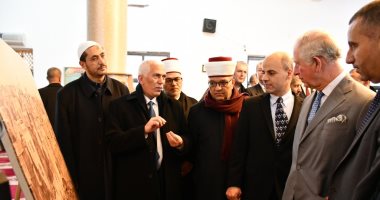 ولى عهد بريطانيا يزور مسجد عمر بن الخطاب وكنيسة المهد بفلسطين المحتلة "صور"