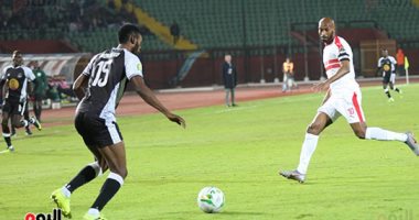 الشوط الأول.. الزمالك يهدر فرص التقدم على مازيمبي "المستسلم"
