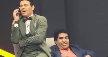 سعد الصغير "بيصبح" على عدوية بصورة: "ملك الأغنية الشعبية اللى بتعلم منه"