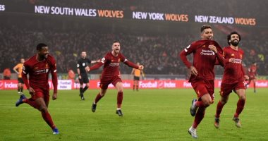 ليفربول يستطلع هلال الدورى الإنجليزى.. الريدز يقهر وولفرهامبتون بهدف فيرمينو القاتل.. رفاق محمد صلاح يعادلون إنجاز تشيلسي فى البريميرليج.. ونجم الذئاب ينهى "عذرية" شباك الريدز بعد غياب 725 دقيقة