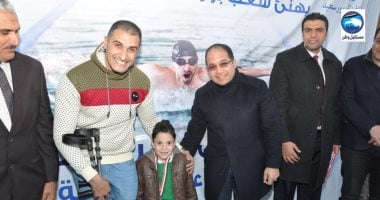 صور.. "مستقبل وطن" ينظم مهرجانا للسباحة احتفالا بعيد الشرطة بمشاركة 100 لاعب