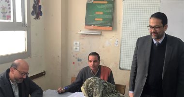 وكيل تعليم الغربية يتفقد لجان تقدير الدرجات ولجنة النظام والمراقبة للشهادة الإعدادية