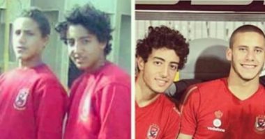 رمضان صبحى يهنئ محمد هانى بعيد ميلاده بصورة من الطفولة