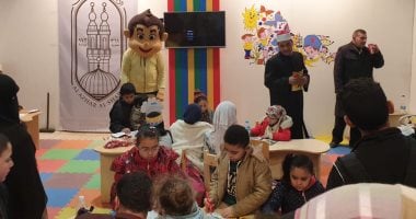 صور.. مجلة نور تقدم ورشة "أسود الوطن" بعيد الشرطة بجناح الأزهر بمعرض الكتاب