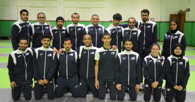 المركز الأولمبى يستضيف تدريبا مشتركا بين منتخب السلاح وبني ياس الإماراتى