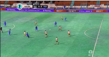 المصرى يتعادل سلبيًا مع نوذابيو الموريتانى فى الشوط الأول