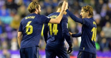 ريال مدريد المنتشي يستضيف سوسيداد بربع نهائي كاس ملك إسبانيا