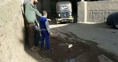 شكوى من كسر ماسورة مياه بعزبة الجودة بجزيرة الأكراد فى أسيوط