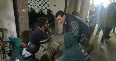 وزيرة التضامن توجه بتقديم كافة أوجه الرعاية لشاب بلا مأوى فى المطرية ..صور