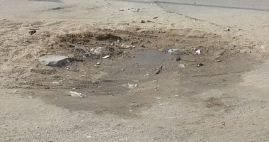 شكوى من كسر ماسورة مياه الشرب بميدان روما بمنطقة النهضة
