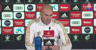 زيدان قبل مواجهة سرقسطة: أنا محظوظ بتدريب ريال مدريد