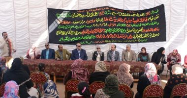 فحص 1300 حالة وصرف أدوية مجانًا فى قافلة طبية بقرية محلة زياد بسمنود