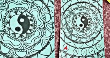 قارئة تشارك "صحافة مواطن" برسومات فنية تبرز موهبتها