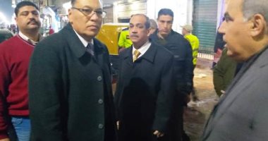 محافظ الشرقية يقود حملة اشغالات بشارع البوسته ويتقفد أعمال تطوير الزقازيق .. صور