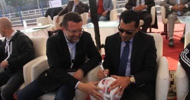 وزير الشباب والرياضة يزور اختبارات المشروع القومى لاكتشاف الموهوبين