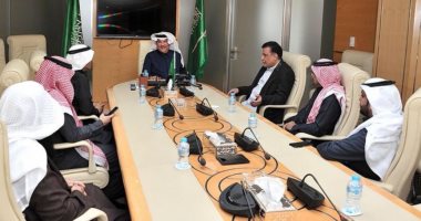 السفير السعودى أسامة نقلى يستقبل وفد حقوق الإنسان الذى يزور مصر حاليا