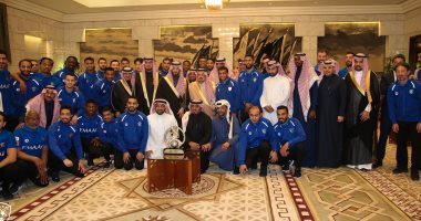 أمير الرياض يستقبل نجوم الهلال احتفالا بلقب دورى أبطال آسيا 2019