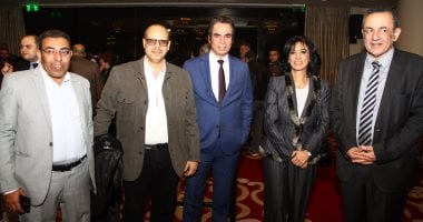 مثقفون وسياسيون فى حفل الشروق بـ معرض القاهرة الدولى للكتاب 