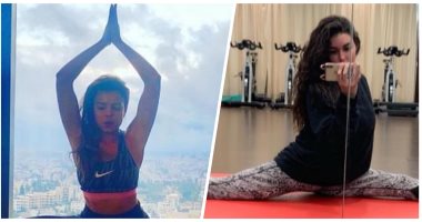 ياسمين صبرى VS ناهد السباعى فى ممارسة اليوجا × 12 صورة
