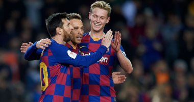 برشلونة يستعيد عافيته بخماسية فى ليجانيس بعد سقوط فالنسيا.. البارسا يقهر أبناء أجيرى ويتأهل لربع نهائي كأس ملك إسبانيا.. ميسي يحقق الفوز 500 مع الفريق الكتالونى.. ومدرب البلوجرانا يعلن التحدى أمام ريال مدريد