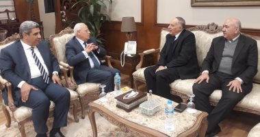 محافظ بورسعيد يستقبل رئيس هيئة قضايا الدولة