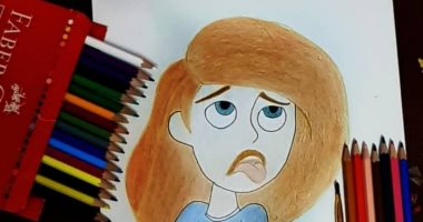 "رودينا" تشارك "صحافة المواطن" برسوماتها لإبراز موهبتها الفنية