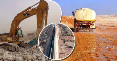 مشروعات الطرق شرايين جديدة تربط ربوع مصر.. إنجاز طريق الفرافرة ديروط بـ1.7 مليار بطول 310 كيلو لربط الوادى الجديد بوادى النيل.. يختصر 70% من المسافة.. ويزيد التبادل التجارى والسياحي.. ومواطنون: حلم تحقق