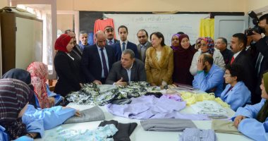  صور .. وزير القوى العاملة يوجه بتأسيس قاعدة بيانات للتدريب المهنى بالاسكندرية