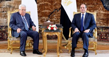 أ ش أ: أبومازن يشيد بجهود مصر بقيادة الرئيس السيسي من أجل انجاح الحوار الفلسطيني