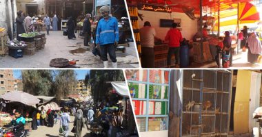 محلات الطيور فى سوق السيل بأسوان "تلوث × تلوث".. الدماء ومخلفات الدواجن تهدد بانتشار الأمراض.. الأهالى يطالبون بتكثيف حملات المراقبة.. وتراجع الإقبال على الشراء.. والطب البيطرى: خطة لخفض الحمل الفيروسى.. صور