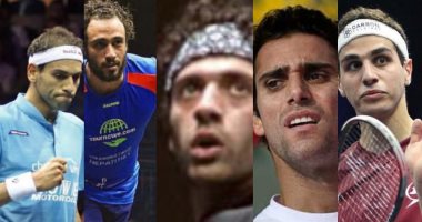 الشوربجي أبرزهم.. 6 مصريين تصدروا التصنيف العالمي للاسكواش